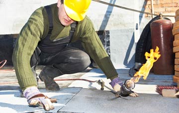 Catfirth flat roof construction