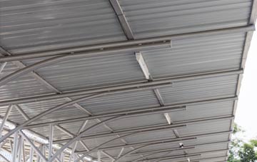 installing Catfirth metal roofing